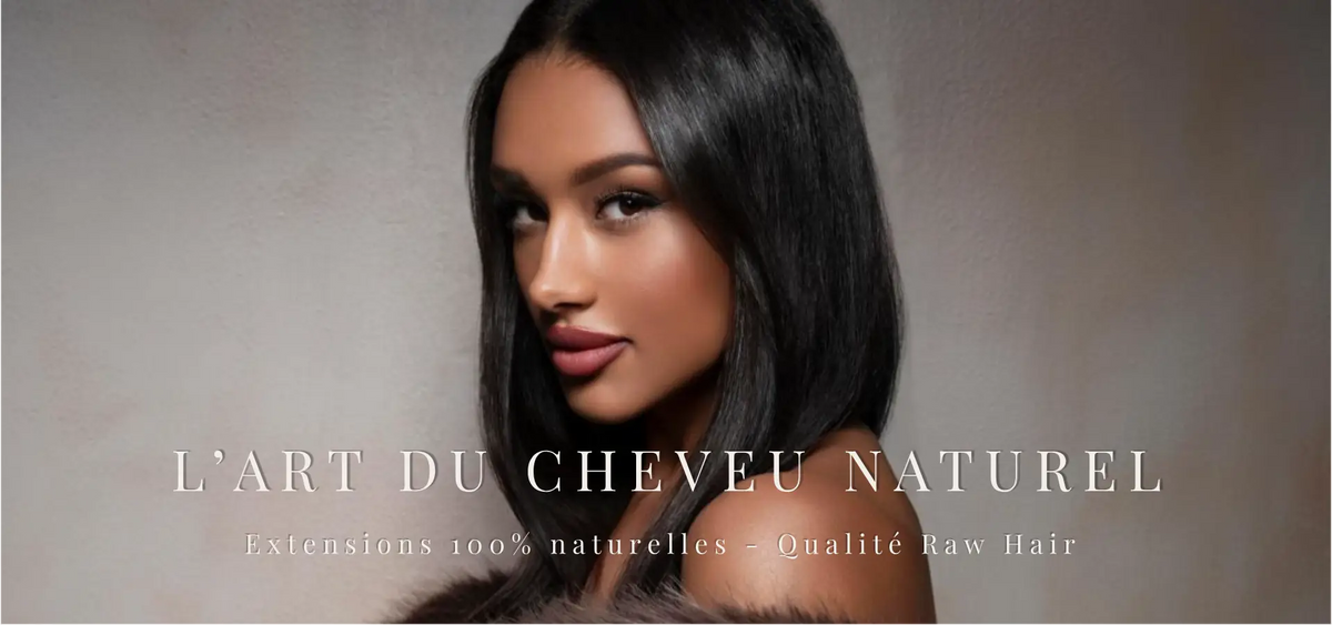 Achetez vos extensions cheveux 100% Raw Hair de qualité supérieure en ligne et profitez d'une pose professionnelle à Nice. Cheveux 100% naturels. Diagnostic offert sur Nice.
