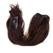 Raw Hair - Wavy Brown #4