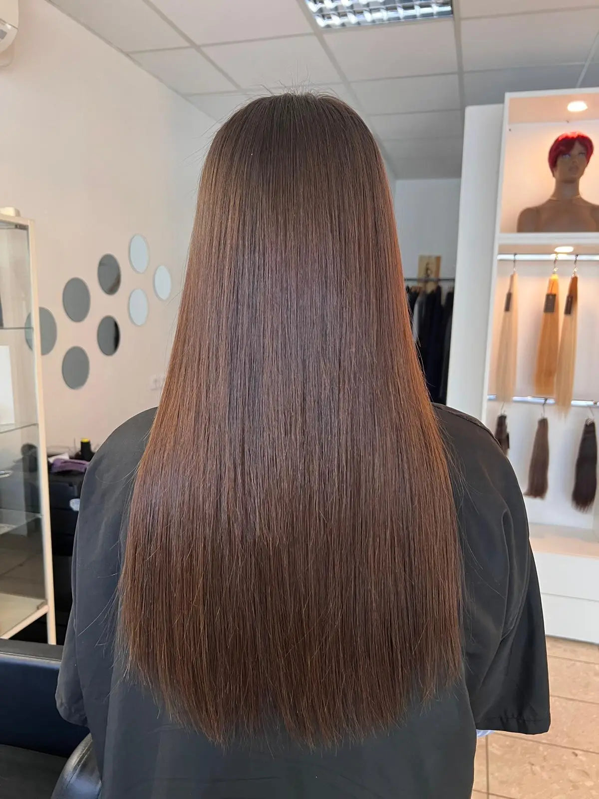 Extensions Raw Hair Lisse Châtain #4 - Chocolat Chaud - Nahahair