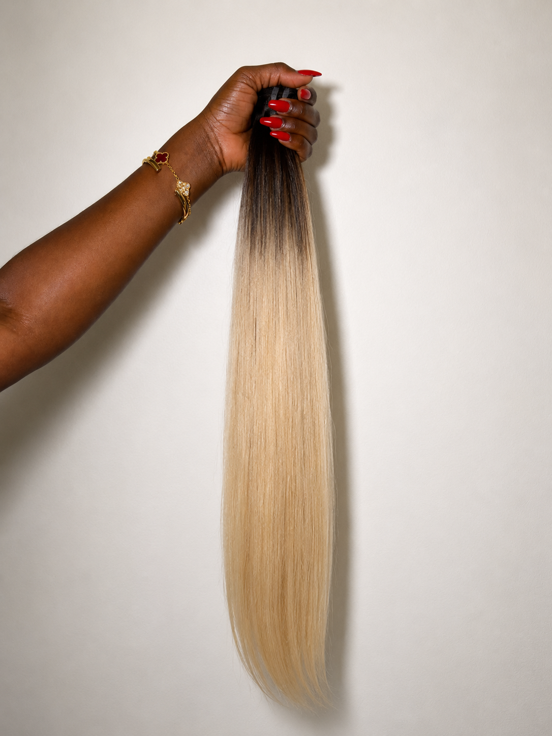 Pelo Liso – Mechas Californianas #2/60 Castaño Claro y Rubio