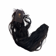 Cabello Natural Ondulado – Marrón Oscuro #1B